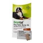 Drontal Plus XL Flavour Wormer, Single tablet