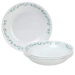 Corelle Country Cottage Glass 21CM Soup Plate Pack of 6, Multicolor