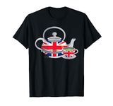 Flag of the United Kingdom I Union Jack I Teapot and Teacup T-Shirt