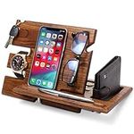 Wood Phone Docking Station Ash Key 