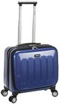 Rockland Revolution Hardside Rolling Computer Case, Blue, Carry-On 17-Inch, Revolution Hardside Rolling Computer Case