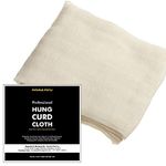 MASALA POTLI� Professional 100% Cotton - Hung Curd Muslin Cloth for Straining Curd, Cheese, Yogurt, Shrikhand, Rice, Mousse | Perfect for Home Use | Size: 50 Cm x 50 Cm (Pack of 3, Small)