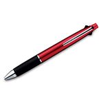 uni-ball Jetstream MSXES-1000 0.7mm 4 Color multifunctional Ball Point Pen With 0.5mm Mechanical Pencil | Waterproof Pigment Ink | Black, Blue, Red & Green Ink, Broadeaux Body, Pack of 1