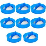 CustomyLife 8pcs Water Inlet Valve Filter for Washer, Washing Machine Water Filter Screen, Washer Part Replacement Repair Kit for Haier Automatic Washing Machine