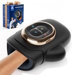 BOB AND BRAD Hand Massager, Individual Fingers, Cordless & Portable Hand Massager, Gift for Mom Dad Women Men (Black)