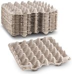 MT Products Egg Crates, Egg Flat Cartons Bulk Holds 30 Eggs - Pulp Fiber Egg Crate for Chicken Farm - Great Home for Roach Colony - Made in the USA - 15 Flats