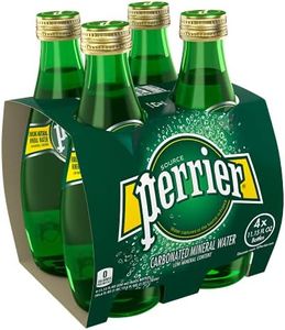 Perrier Carbonated Mineral Water • Water Captured at the Source in France, 11.16 fl oz ℮ 330 ml, 4 Pack