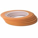 JINBING Vinyl Fine Line Fineline Automotive Pinstriping Masking Tape Painter Tape for Curves Orange 6Rolls 1.5mm 2mm 2.5mm 3mm 4mm 5mm