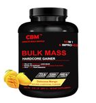 CBM BULK MASS GAINER FOR MUSCLE (Mango, 3 kg)