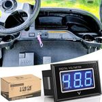 10L0L Golf Cart Digital Voltmeter, Voltage Meter Waterproof Battery Gauge for Club Car EZGO Yamaha Voltage Range DC 15V-120V Display