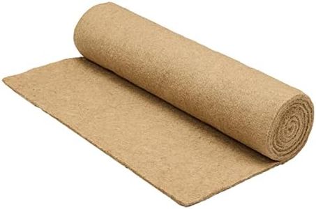 La cordeline Paillage Naturel Feutre de Jute 1000 GR/m², Rouleau Largeur 0,50m x Longueur 1,50 m, pour Jardinage CJN10DP