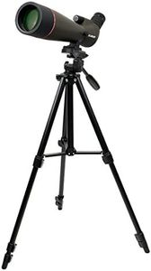 Svbony SV13 20-60x80mm Spotting Scope, with Camera Tripod, HD Porro Prism FMC Lens Spotter Scope, IPX7 Waterproof Angled Spotting Scope with Carry Bag Phone Holder, for Bird Watching Target Shooting