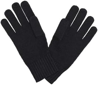 State Cashmere 100% Pure Cashmere Gloves, Cable Knit Design - Ultimate Soft and Warm