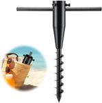 Beach Umbrella Sand Anchor, Metal U