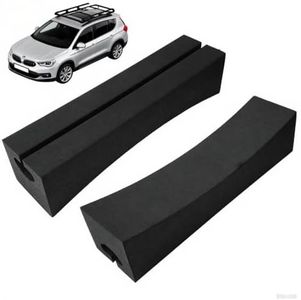 Changor Outdoor Soft Car Roof Rack Pads for Kayaks, EVA Material Soft Universal Fit Car Roof Rack Kayak roof Rack Pads for Surfboard Kayak Paddle Board Transport, 2pcs