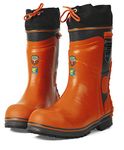 Husqvarna Rubber Loggers Boots - US Size 11.5/European Size 45