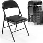 VINGLI 10 Pack Folding Chairs with