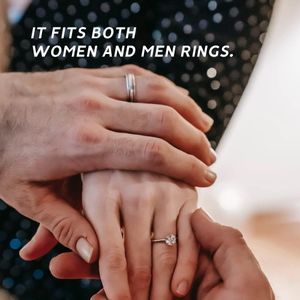 ELETIUO Metal Ring Guard Set – Adjustable Ring Size Resizers