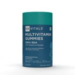 HealthKart HK Vitals Multivitamin Gummies (Orange, 60 Days Pack) | For Men & Women | Boosts Energy & Immunity, Supports Joint Health