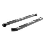 ARIES 213043 3-Inch Round Black Stainless Steel Nerf Bars Select Ford F-150, F-250, F-350 Super Duty