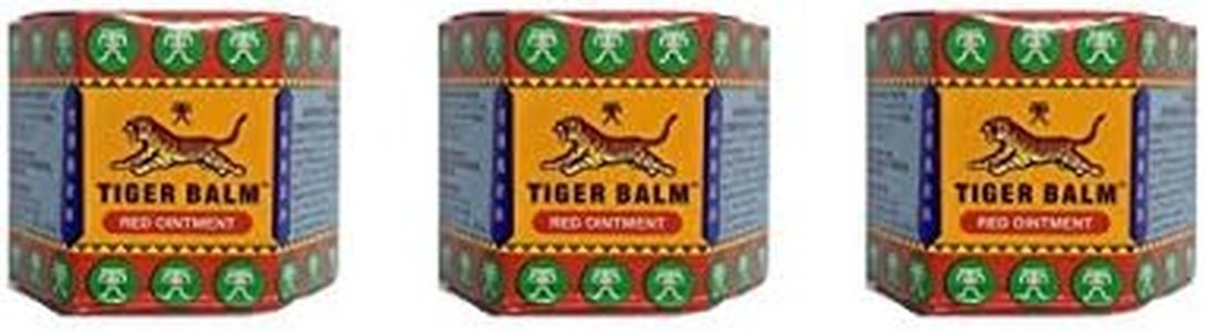 Tiger Balm Red Ointment 18 Grams (Pack Of 3)