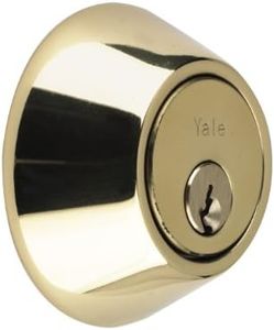 Yale P-5211 Security Deadbolt, Brass Finish, Standard Security, Visi Packed