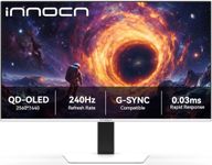 INNOCN 27" Gaming Monitor QD-OLED QHD 2560 x 1440P 240Hz 0.03ms, HDR, 2780S | Compatible with Gaming Laptop / PS5 / XBOX Consoles, Work with N&A Cards, Ultra-Slim Stylish Design