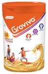 Groviva Customized Health & Nutrition Drink for Kids - Supports Digestion, Physical Growth, Immunity & Brain Development - Mango Flavour 400g (Jar)