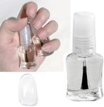 FXBAOJUNDA Clear Gel Nail Polish, Gel Polish Gel No Wipe Top Coat -Shine Finish And Long Lasting, Eco-Friendly, Quick-drying And Air Dry Fast Nail Polish at Home