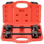 ATP Macpherson Strut Spring Compressor 2pc Heavy Duty Coil Spring Compressor Tool Automotive Strut Remover Installer Tool 13/16in Socket 1/2in Drive