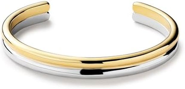 Ana Luisa Bracelets for Women - 14K Gold Plated & Silver Rhodium Bangle and Cuff Bracelets - Sleek Designs Perfect for Layering - Hypoallergenic, Water-Resistant, Tarnish-Free Bracelet for Daily Wear