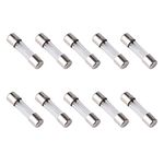 Pack of 10 pcs F3.15AL Fast-Blow Fuse 3.15A 250V Glass Fuses 5 x 20 mm