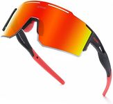 Sports Polarized Sunglasses UV Protection for Youth, Men & Women, Ideal for Cycling Running Baseball Skiing & Softball (C17)