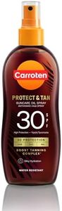 Carroten OmegaCare Tanning Oil SPF 30, 150 ml, Tanning Accelerator with Omega Fatty Acids, Tanning Oil Spray with Sun Protection, Sun Oil for Quick Tan