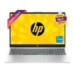 HP Laptop 15, 13th Gen Intel® Core i5-1334U, 15.6-inch(39.6 cm), FHD, 8GB DDR4(3200 MHZ),512GB SSD,MSO,Dual Speakers,Win 11, Natural Silver, 1.6kg, 15-fd0220TU