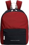 Tommy Hilfiger Kids' Unisex Large Colourblock Backpack, Multicolor (Dark Magma Space Blue Corporate), One Size