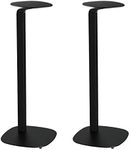 Premium Pedestal Stands Pair 78cm Tall for Home Theatre Bookshelf Speakers Black