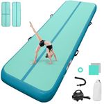 Inflatable Tumbling Gym Mat 10cm high 2M Inflatable Air Gymnastics Mat Training Mats Gymnastics tumbling mat with Air Pump