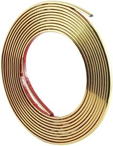 32.8FT Peel and Stick Molding & Wall Trim, Flexible Self-Adhesive Decorative Strip for Tile, Mirror, Ceiling, Floor, Panel, Cabinet