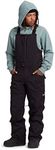 Burton Mens Reserve Bib Pant, True Black New, Large