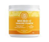 Vimergy Micro-C Immune Power, Travel Size, 69 Servings, Vitamin C 1000mg, Gentle ascorbic Acid, Buffered Vitamin C Powder, Immune & Nerve Support, Benefits Bone & Cartilage, Gluten-Free, Vegan (125g)