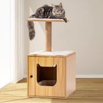 Wooden Cat Scratching Post