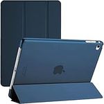 TechDealsUK Smart Case for iPad Air 2/2nd Generation (2014) A1566 A1567 Magnetic Stand Cover with Automatic Wake/Sleep (Blue)