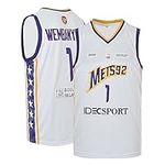 MET92 Men's #1 Basketball Jersey Em