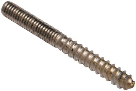 The Hillman Group 44947 1/4-20 x 3-Inch Stainless Steel Hanger Bolts, 12-Pack