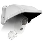 Universal Security Camera Sun Rain Cover Shield, Universal Video Surveillance Camera Sun Rain Cover Shield, Protective Roof for Dome/Bullet Outdoor Camera