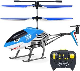 Remote Control Helicopter, Rc Helicopter Toys for Boys Age 6 7 8 9 10+ Year Old Birthday Gifts, Flying Toys 2.4GHz 3.5 Channel Remote Helicopter with Gyro & LED Light for Beginner Kids Adults Indoor