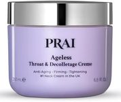 PRAI Beauty Ageless Throat & Décolletage Neck Creme 6.8 Oz | crepe erase, wrinkle cream for women, neck cream, neck creams for tightening and firming, wrinkle cream, anti aging