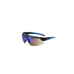 Uvex S2873 Avatar Adjustable Safety Glasses with Hardcoat Anti-Scratch Coating, Standard, Blue/Black