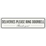 Deliveries Please Ring Doorbell Sig